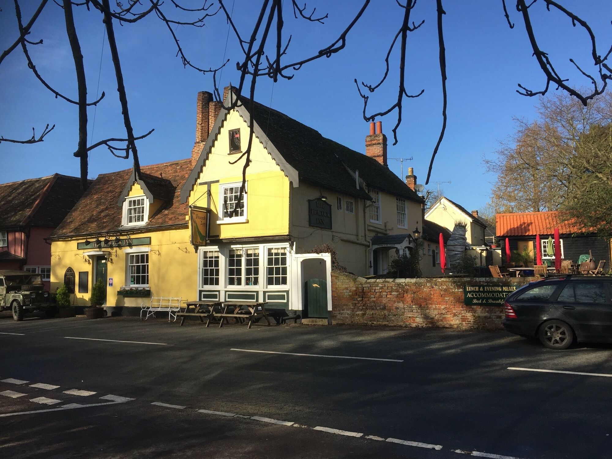 The Peacock Inn Chelsworth Екстериор снимка